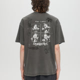 WHO CARES - T-SHIRT FADED BLACK