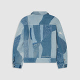 ARTISANAL DENIM ZIP BLOUSON