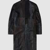 ARTISANAL CLUBSEAT COAT - LEATHER