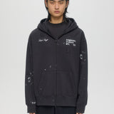 STAFF - ZIP HOODIE OLD BLACK