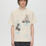 HIGH LOW - T-SHIRT GREIGE