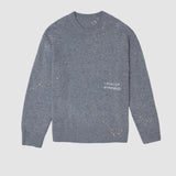 OFFICE KNIT CREWNECK - GREY