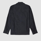 WORKSHOP OVERSHIRT - COAL PINSTRIPE