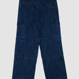 WORKSHOP CARGO PANTS INDIGO
