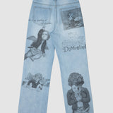 LIL REB JEANS - LIGHT BLUE