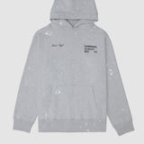 STAFF PULLOVER HOODIE - HEATHER GREY