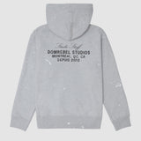 STAFF PULLOVER HOODIE - HEATHER GREY