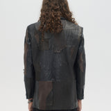 ARTISANAL ARTIST - LEATHER BLAZER BLACK