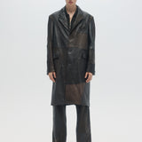 ARTISANAL CLUBSEAT COAT - LEATHER