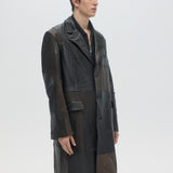 ARTISANAL CLUBSEAT COAT - LEATHER