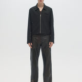 BACKSTAGE - ZIP JACKET BLACK