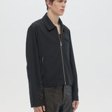 BACKSTAGE - ZIP JACKET BLACK