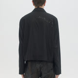 BACKSTAGE - ZIP JACKET BLACK