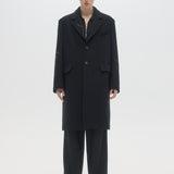 CLUB SEAT - OVERCOAT BLACK