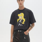 EYE ROLL - T-SHIRT OLD BLACK