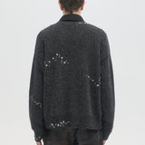 RENEGADE CARDIGAN - CHARCOAL