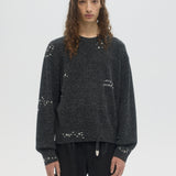 RENEGADE KNIT CREWNECK - CHARCOAL