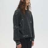 RENEGADE KNIT CREWNECK - CHARCOAL