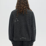 RENEGADE KNIT CREWNECK - CHARCOAL