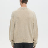 RENEGADE - KNIT CREWNECK GREIGE