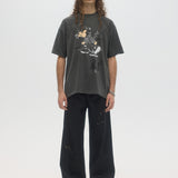 SPIT - T-SHIRT FADED BLACK