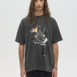 SPIT - T-SHIRT FADED BLACK