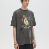 THE ONE - T-SHIRT FADED BLACK