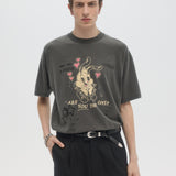 THE ONE - T-SHIRT FADED BLACK