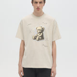 ZZZ BEAR - T-SHIRT GREIGE