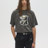 ZZZ BEAR - T-SHIRT OLD BLACK