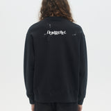 EYE ROLL - SWEATSHIRT OLD BLACK