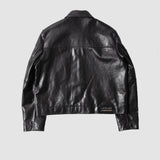 BACKSTAGE - LEATHER JACKET BLACK