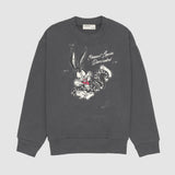 CHAUD - SWEATSHIRT FADED BLACK