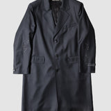 CLUB SEAT - WOOL OVERCOAT GREY