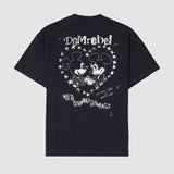 HEARTY - T-SHIRT BLACK 7C
