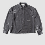 INDIE - OVERSHIRT PAINTED BLACK