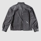INDIE - OVERSHIRT PAINTED BLACK