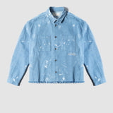INDIE - OVERSHIRT PAINTED BLUE