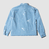 INDIE - OVERSHIRT PAINTED BLUE