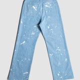 JERK - BOOTCUT JEANS PAINTED BLUE