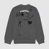 PLAY SKETCH - SWEATSHIRT FADED BLACK
