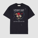 SATURDAY - T-SHIRT BLACK 7C