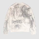 DRAWINGS - KNIT CARDIGAN IVORY