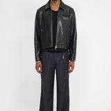 BACKSTAGE - LEATHER JACKET BLACK
