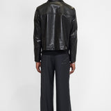 BACKSTAGE - LEATHER JACKET BLACK