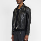 BACKSTAGE - LEATHER JACKET BLACK