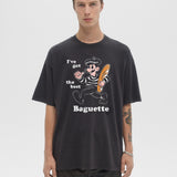 BAGUETTE - T-SHIRT BLACK 7C