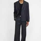 BULLY - VIRGIN WOOL DB BLAZER GREY