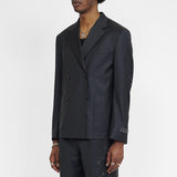 BULLY - VIRGIN WOOL DB BLAZER GREY