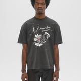 CHAUD - T-SHIRT FADED BLACK